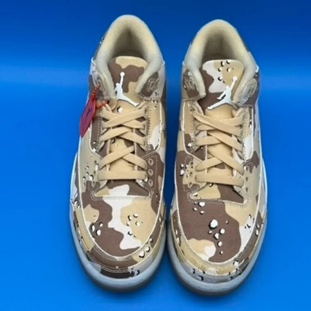 Jordan 3 Retro WNBA Desert Camo HM4301-200 Size 9